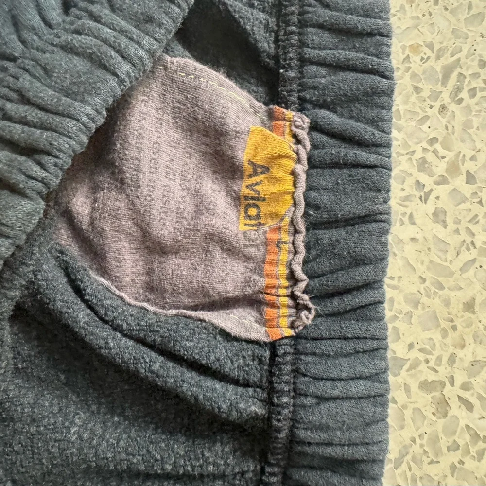 Aviator Nation Black Joggers with Yellow and Red Accents - Picture 2 of 4